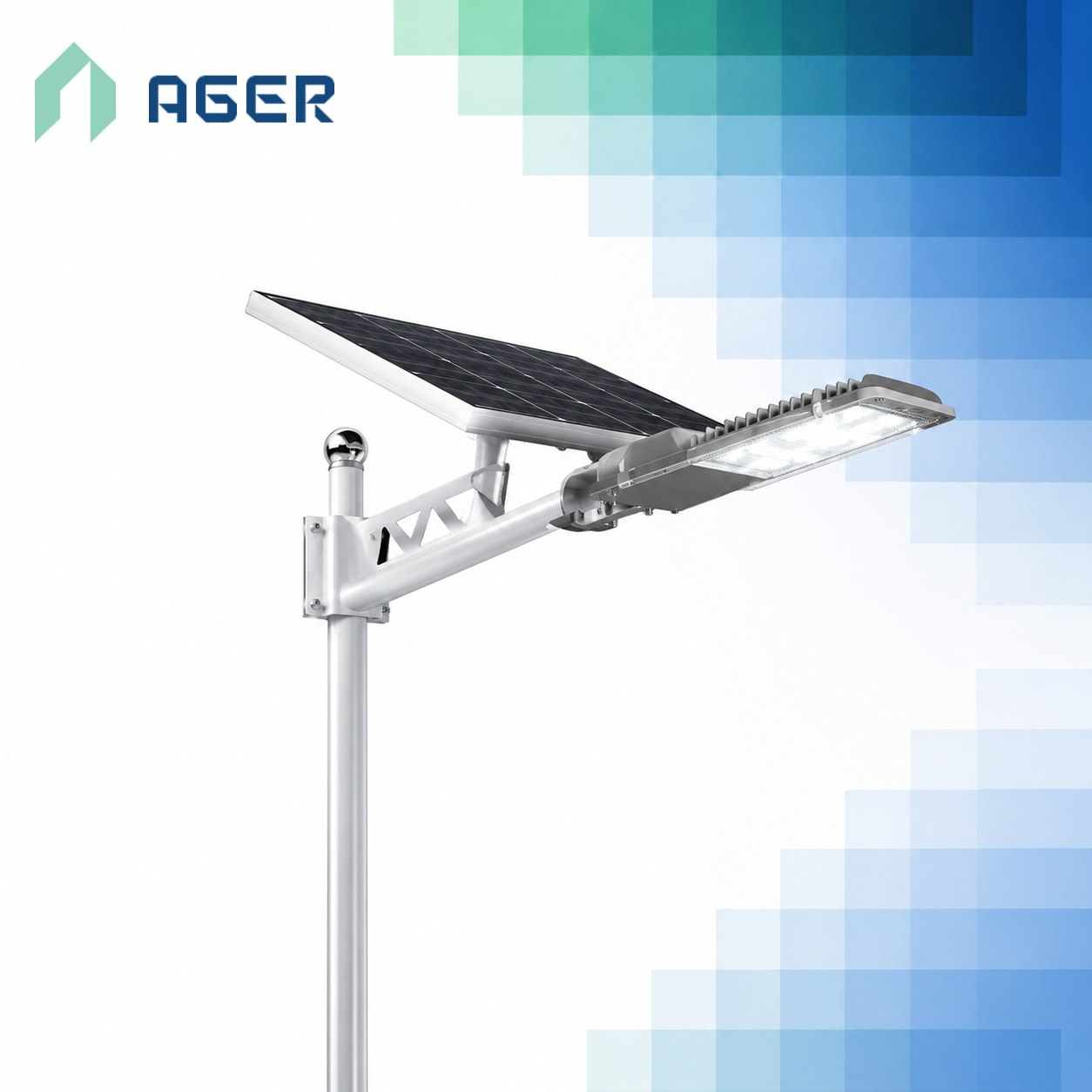 solar lighting system سیستم روشنایی خورشیدی